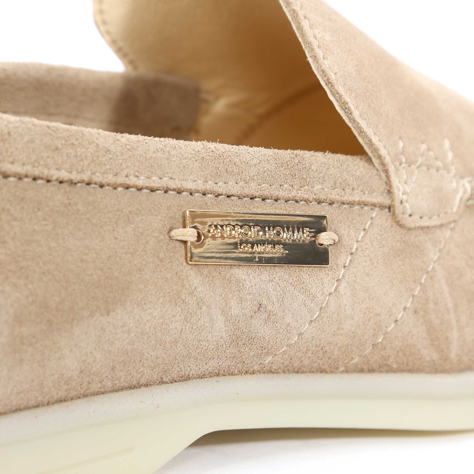 Android Homme Comporta Loafer in Beige Suede I Android Homme – Norton ...