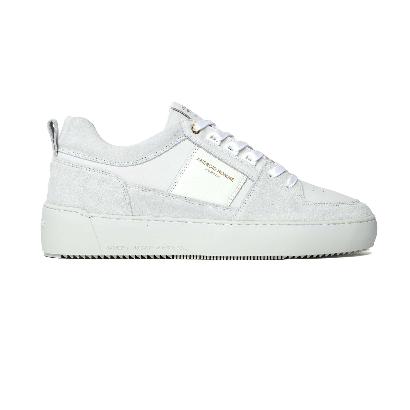 Android Homme Point Dume Low Trainer in White