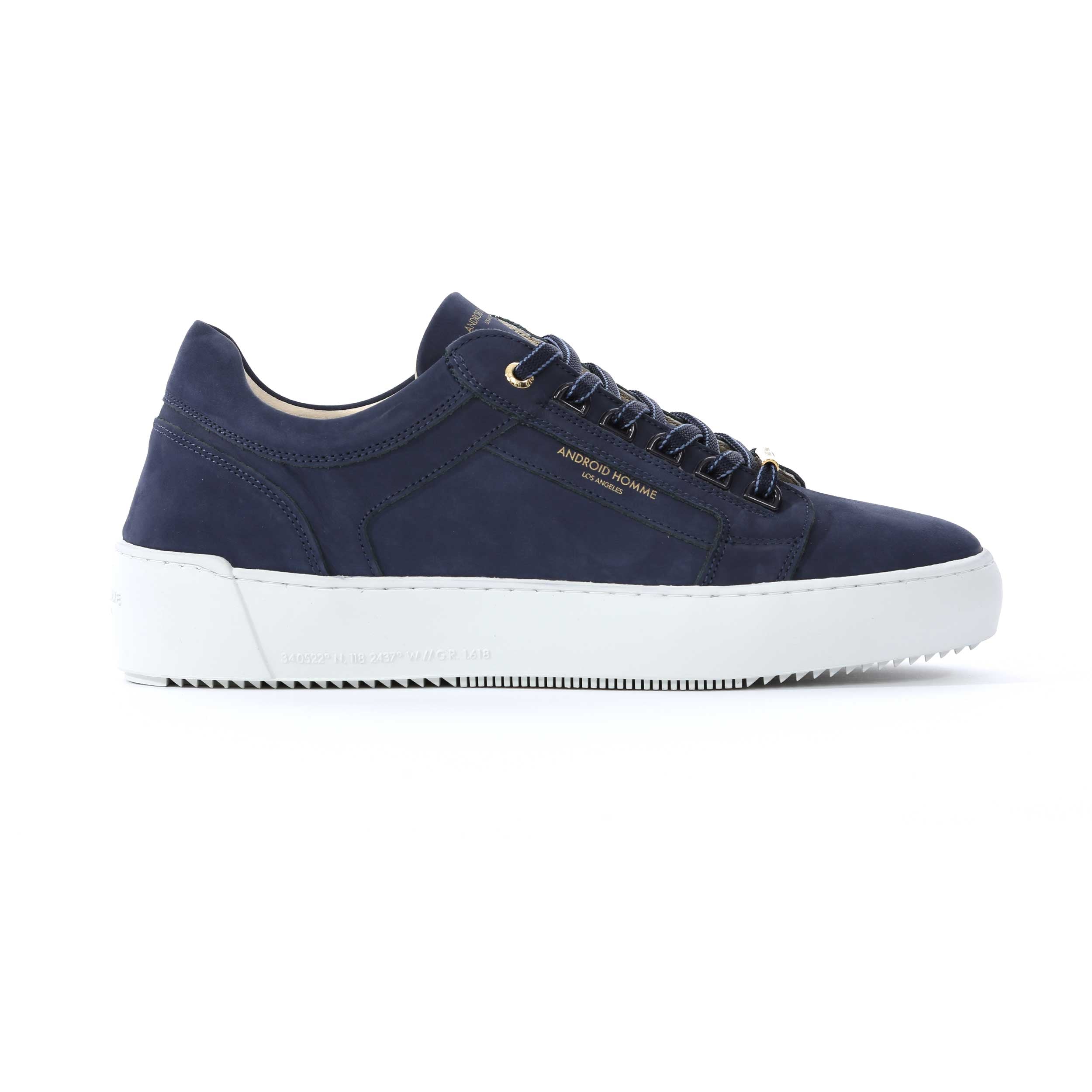 Android Homme Venice Nubuck Trainer in Ink