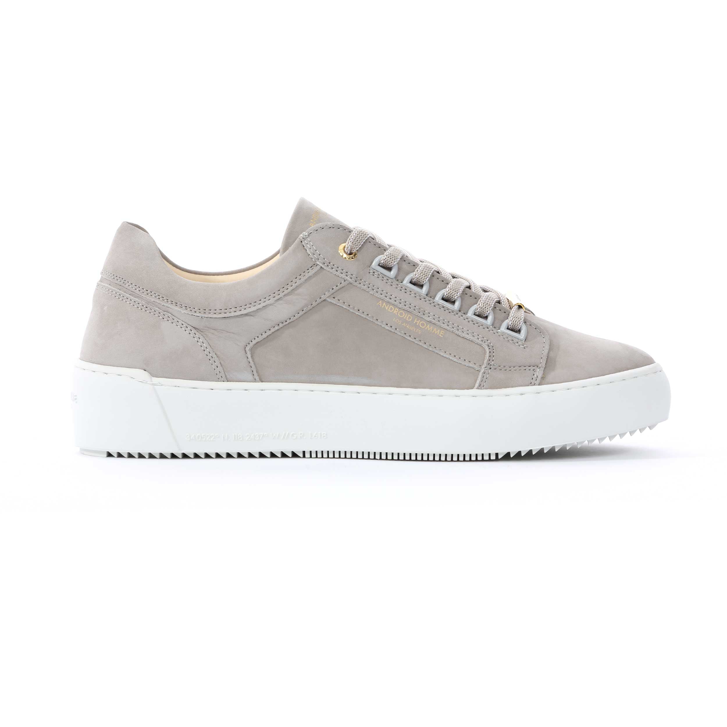Android Homme Venice Nubuck Trainer in Taupe