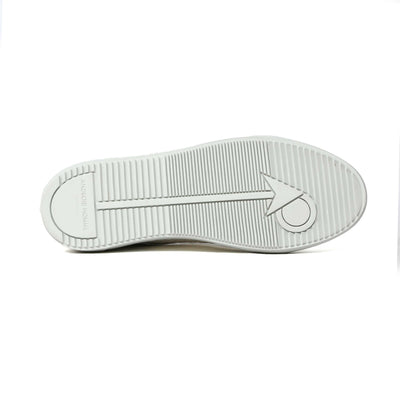 Android Homme Venice Patent Croc Trainer in White Sole
