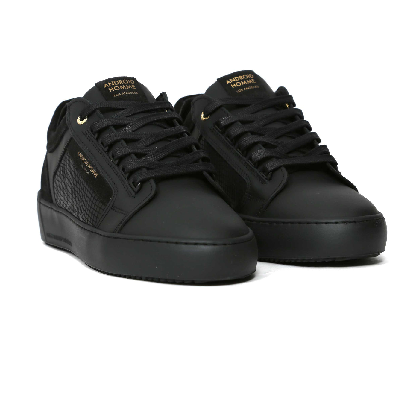 Android Homme Venice Stealth Cobra Trainer in Triple Black Pair