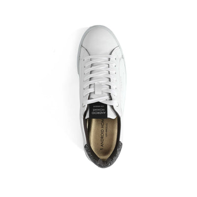 Android Homme Zuma Trainer in White Reflective Dot Birdseye
