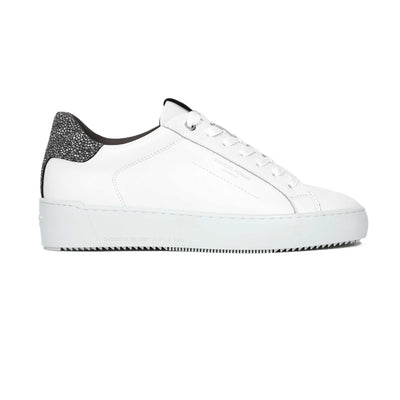 Android Homme Zuma Trainer in White Reflective Dot