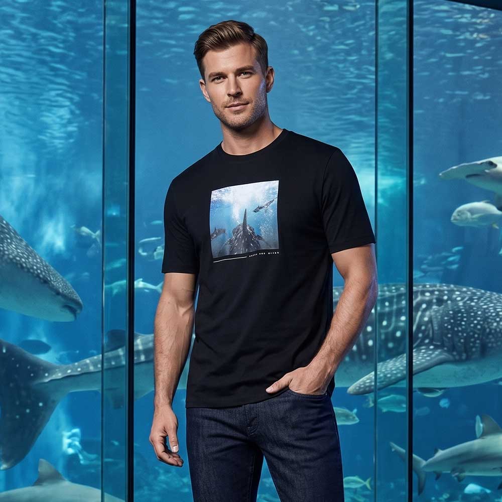 BOSS Te Creature T Shirt in Black