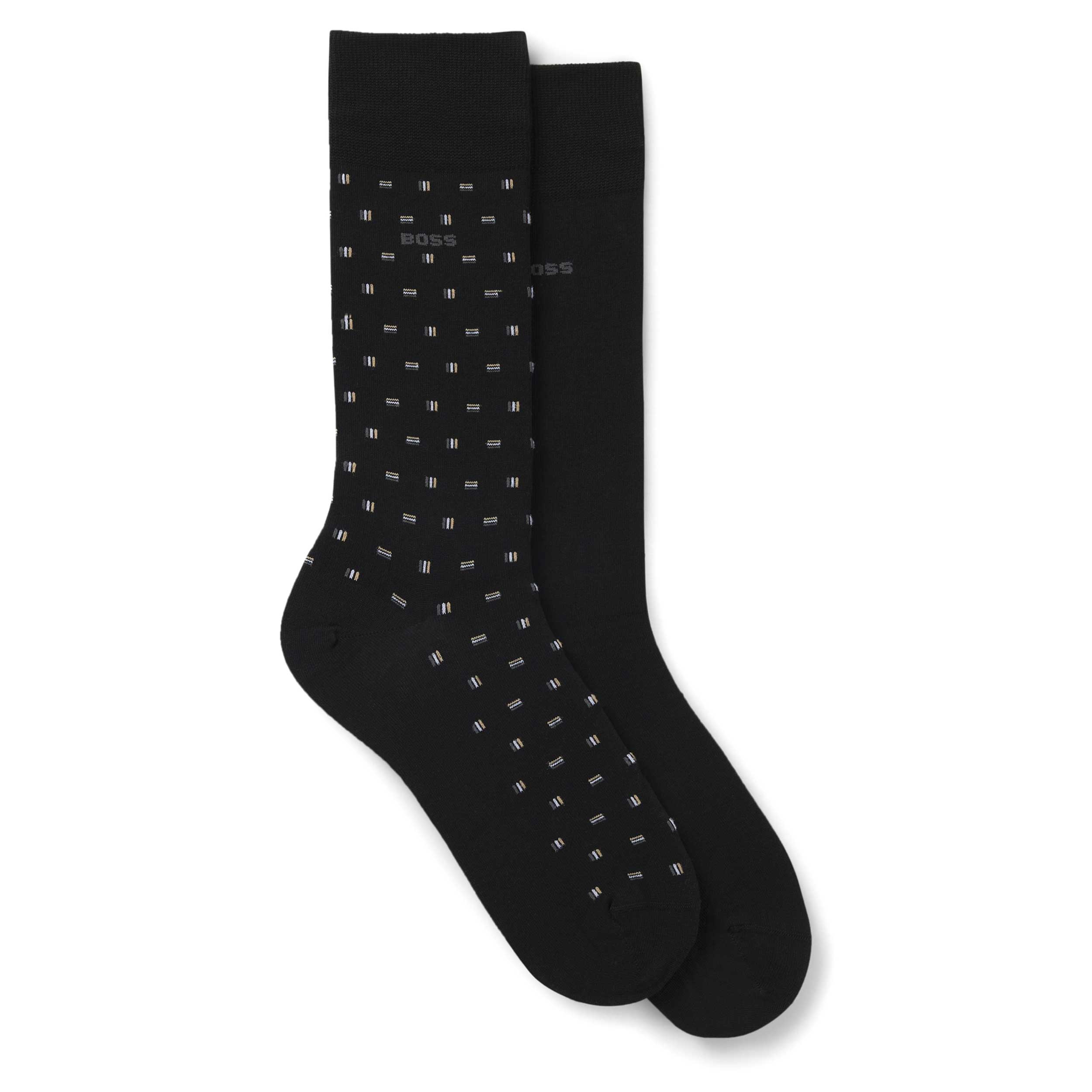 BOSS 2P RS Mini Iconic MC Sock in Black