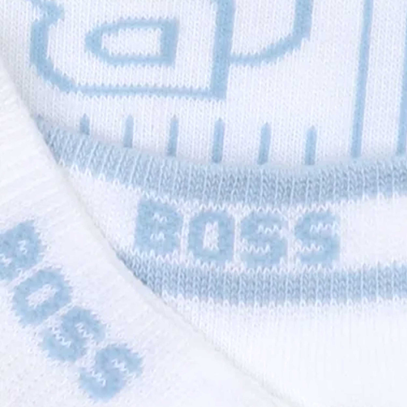 BOSS 3P AS Pinstripe CC Sock in White Logo