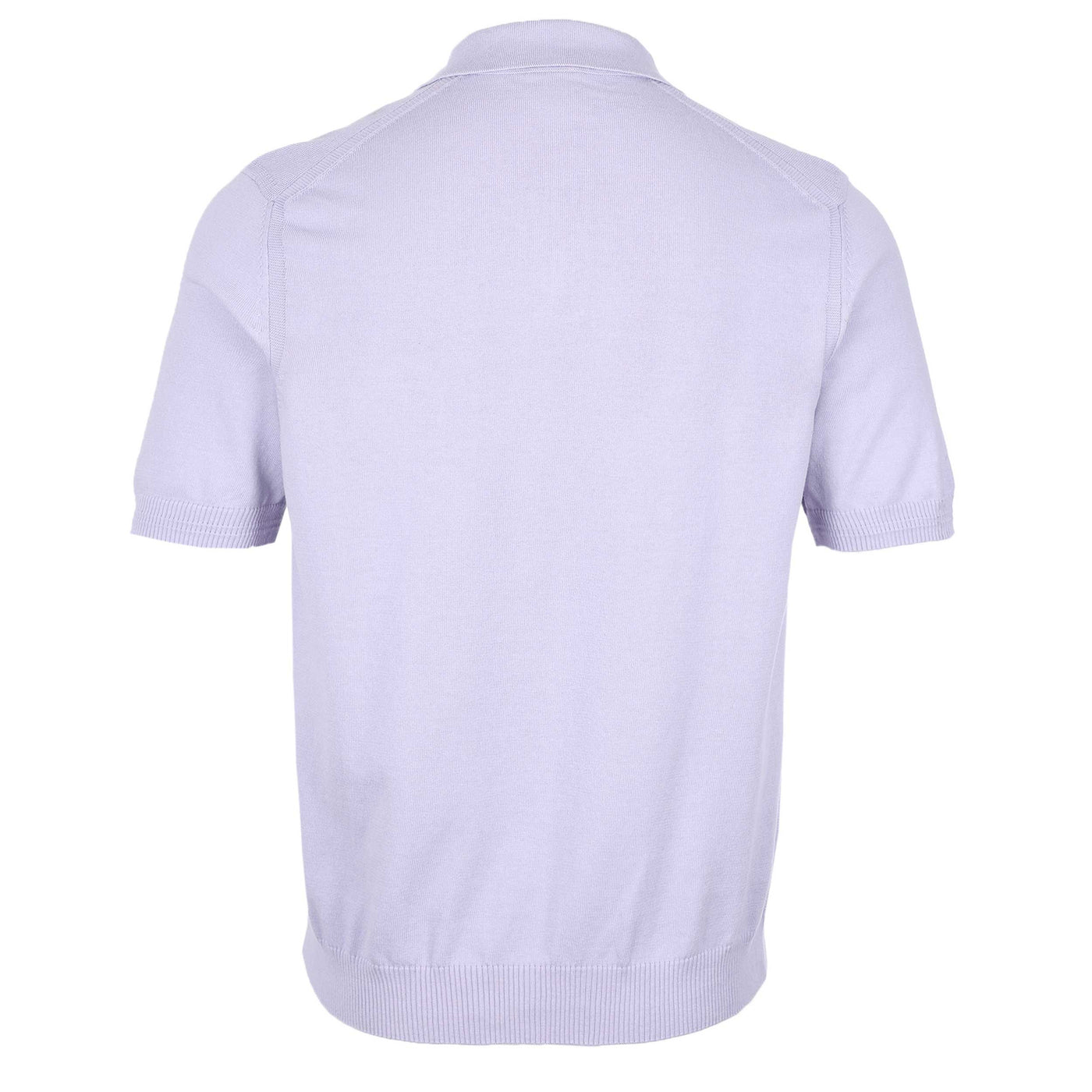 BOSS Asac P Knitted Polo in Lilac Back