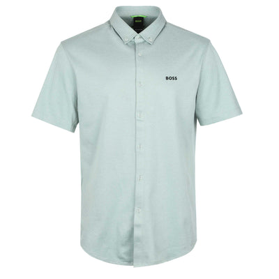 BOSS B_Motion_S Short Sleeve Shirt in Sage Main