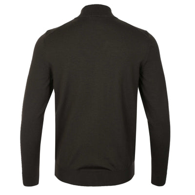 BOSS Balonso L Knitwear in Open Green Back