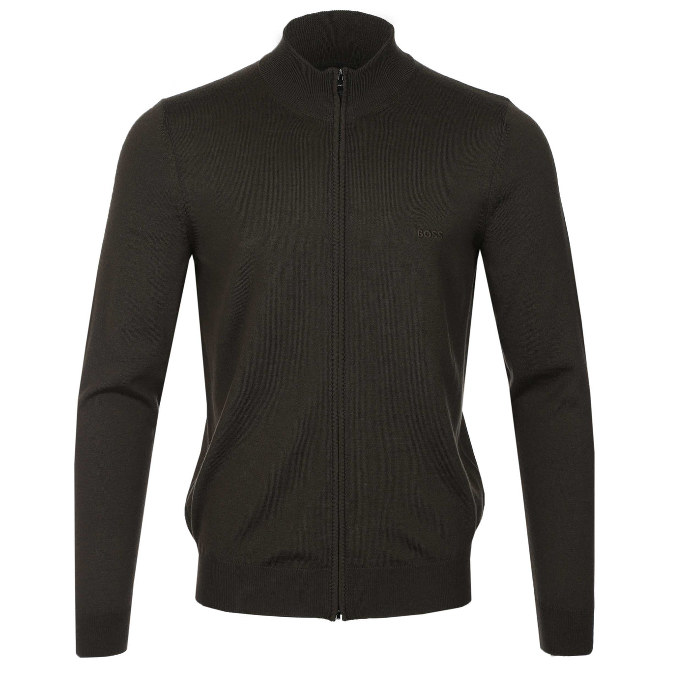 BOSS Balonso L Knitwear in Open Green