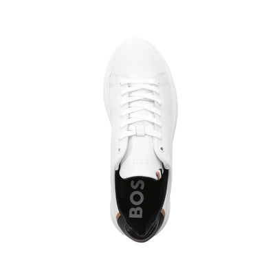 BOSS Bulton Runn Itic Trainer in White Birdseye