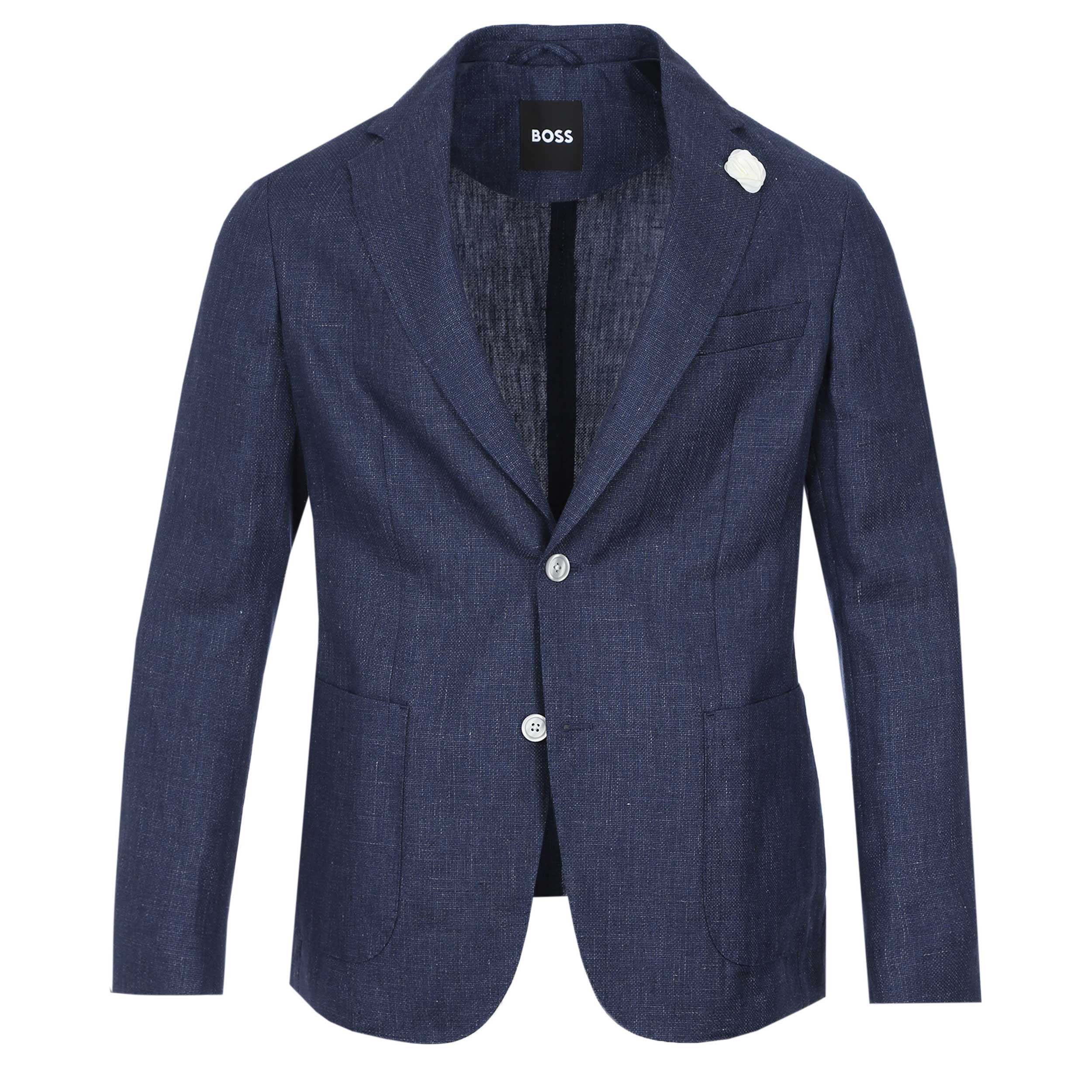 BOSS C Hanry 262 Jacket in Open Blue