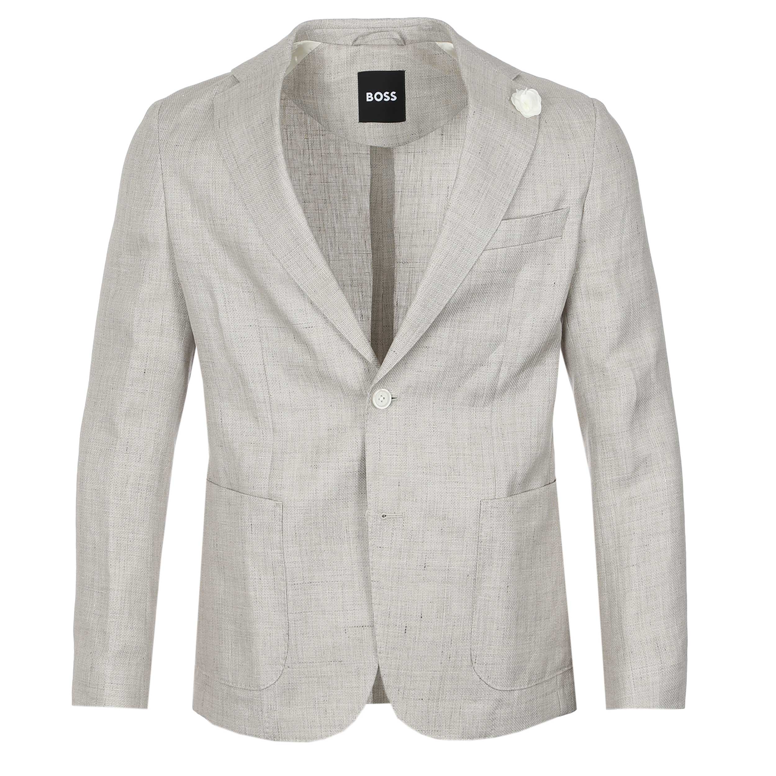 BOSS C Hanry 262 Jacket in Open Grey
