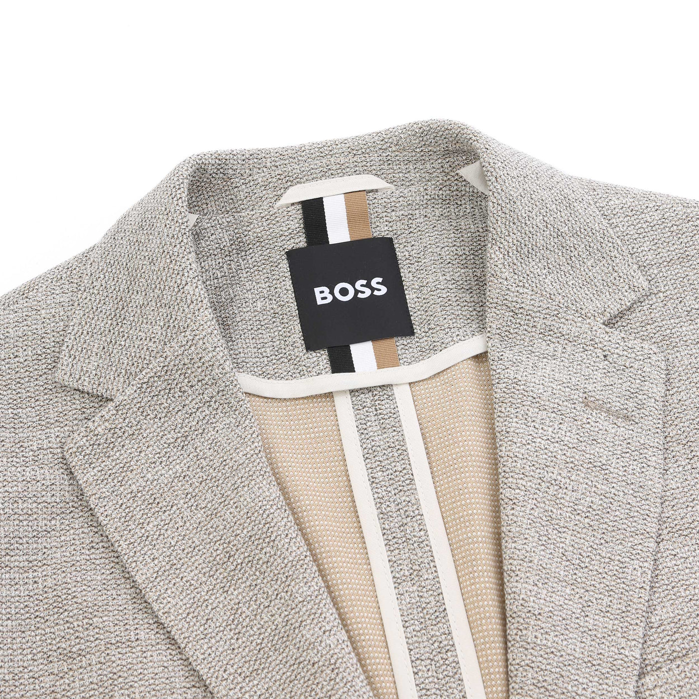 BOSS C Jaye J 241 Jacket in Light Beige Lapel