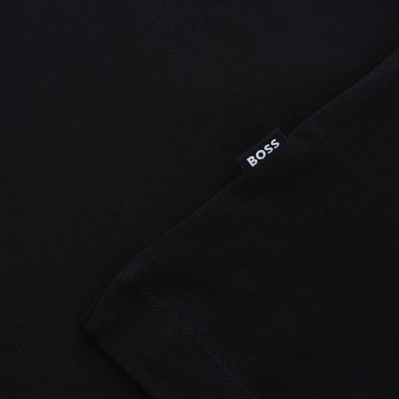 BOSS C Parlay 209 Polo Shirt in Black Logo Tab