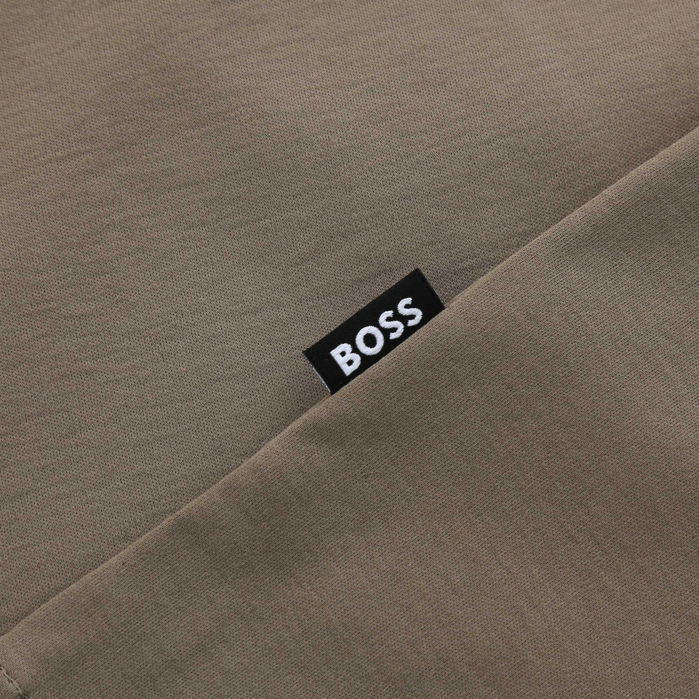 BOSS C Taut 01 T Shirt in Open Brown logo2