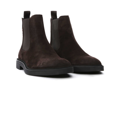 BOSS Calev Cheb sdfb Boot in Dark Brown front