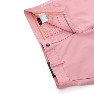 BOSS Chino Slim Shorts in Pink Zip