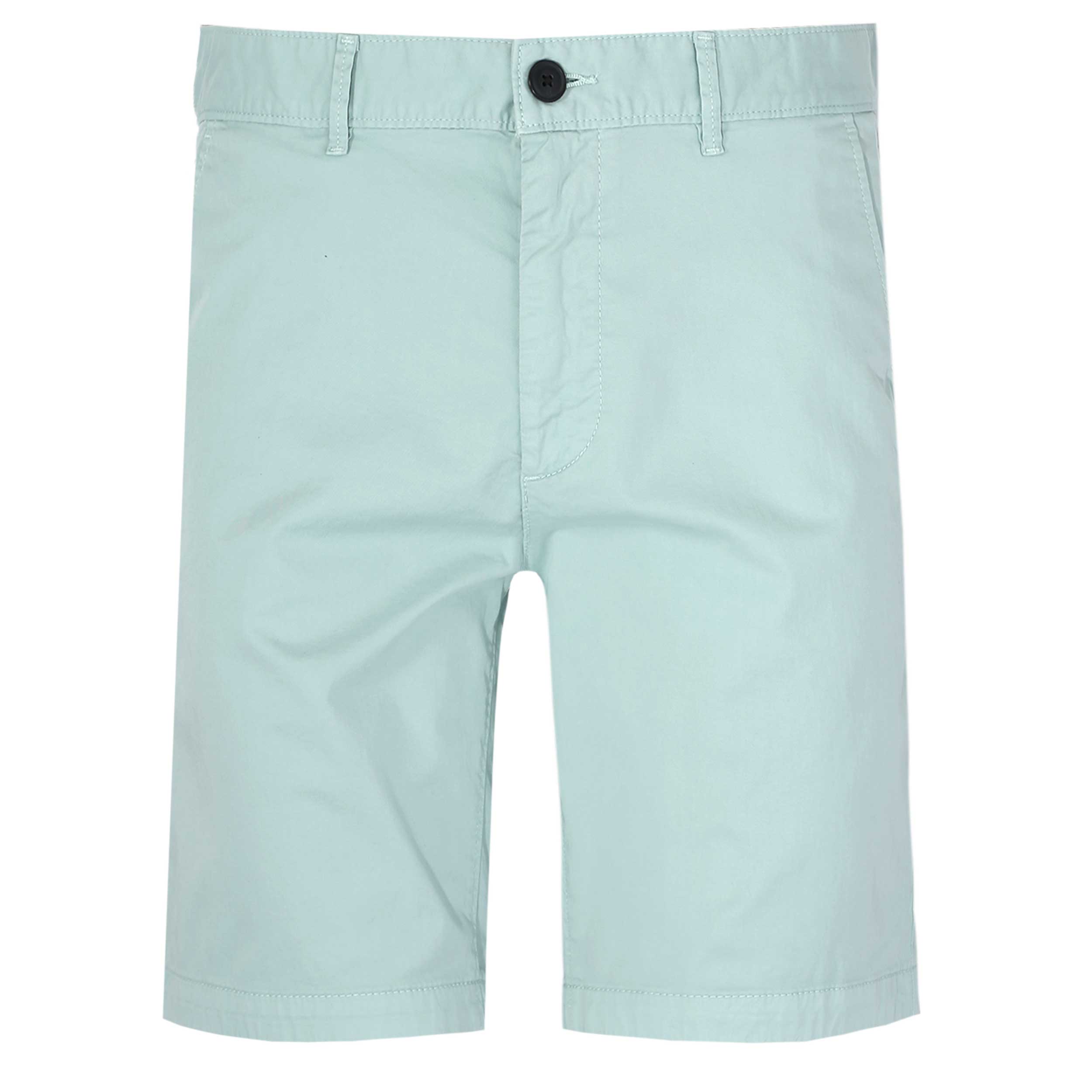 BOSS Chino Slim Shorts in Turquoise Aqua