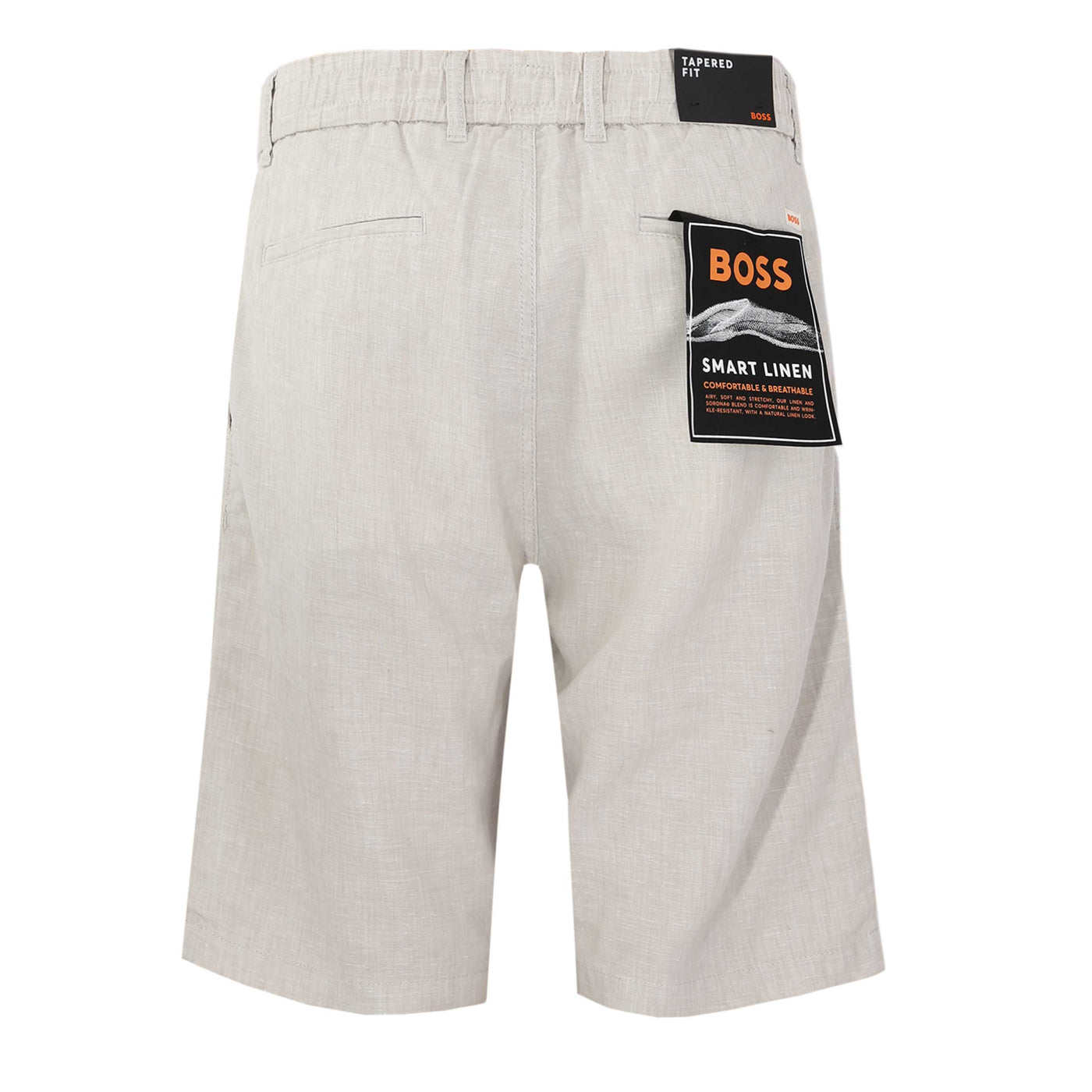 BOSS Chino Tapered DS 1 S Short in Light Beige Back
