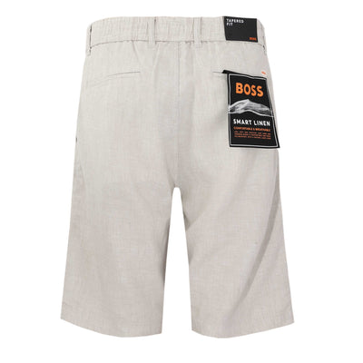 BOSS Chino Tapered DS 1 S Short in Light Beige Back