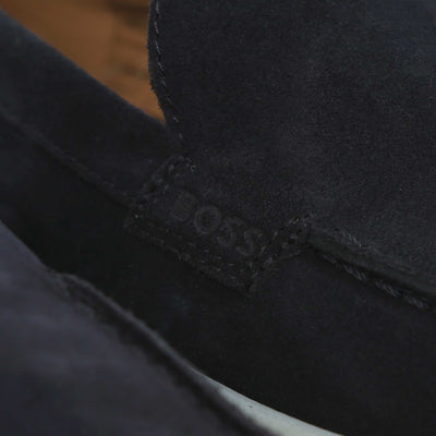 BOSS Clay Loaf sd Shoe in Navy Logo
