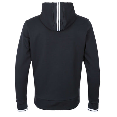 BOSS FZ Hoodie Zone Sweat Top in Dark Blue Back