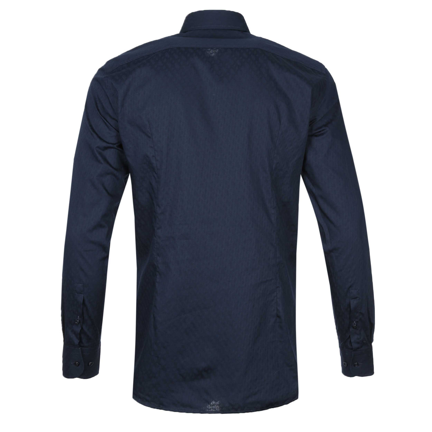 BOSS H Hank Kent C1 214 Shirt in Navy Back