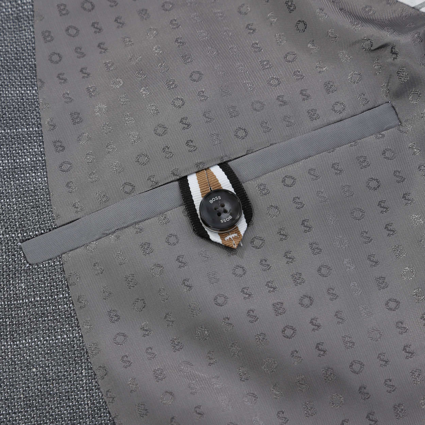 BOSS H Hutson 223 Jacket in Silver Inside Pocket
