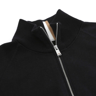 BOSS H Idino Knitwear in Black Placket