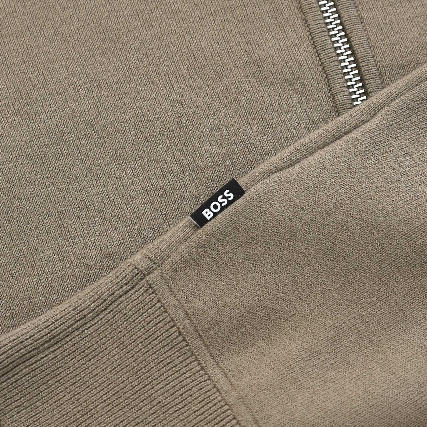 BOSS H Idino Knitwear in Open Brown