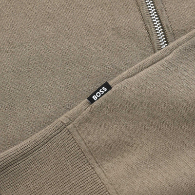 BOSS H Idino Knitwear in Open Brown