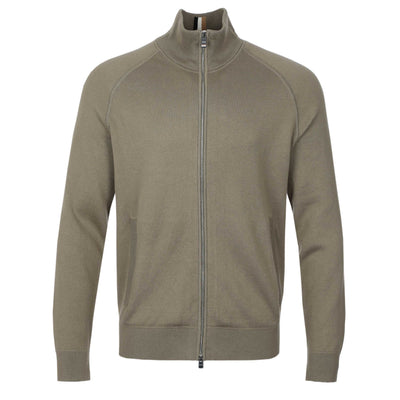 BOSS H Idino Knitwear in Open Brown