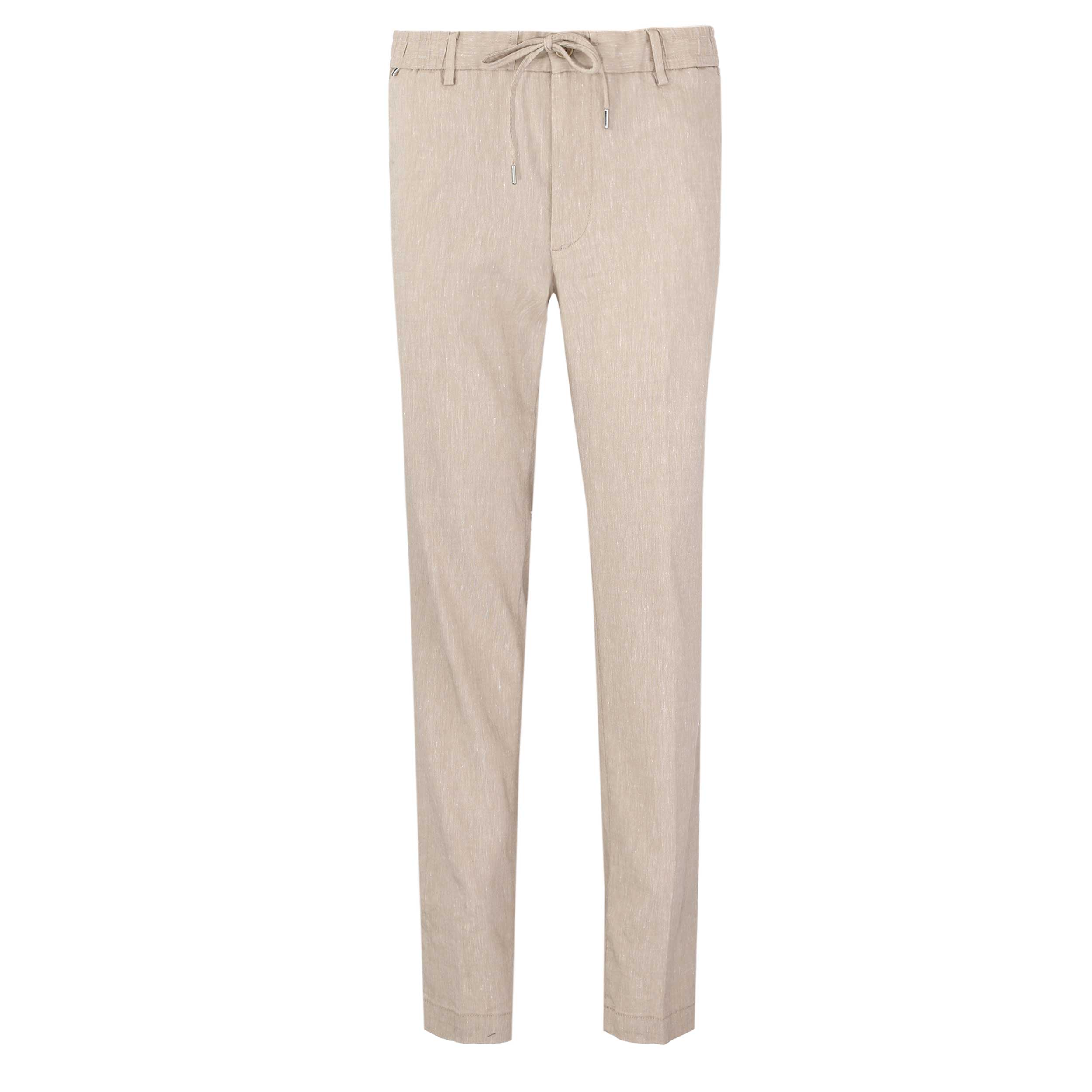 BOSS H Kane1 RDS Trouser in Open Beige