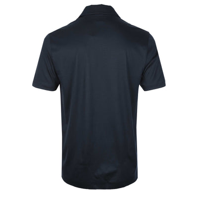 BOSS H Paras 50 Polo Shirt in Dark Blue Back