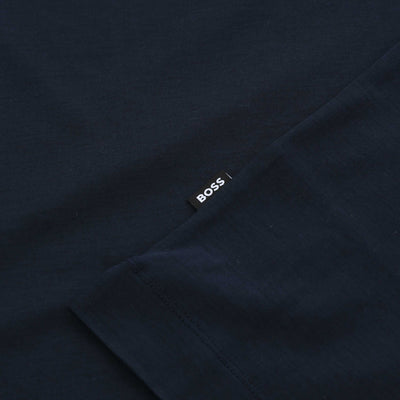 BOSS H Paras 50 Polo Shirt in Dark Blue Logo