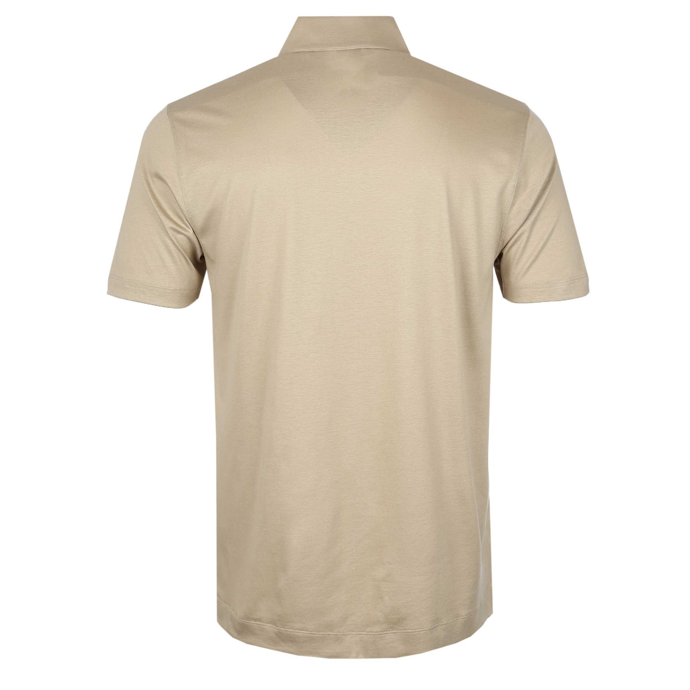 BOSS H Paras 50 Polo Shirt in Light Beige Back