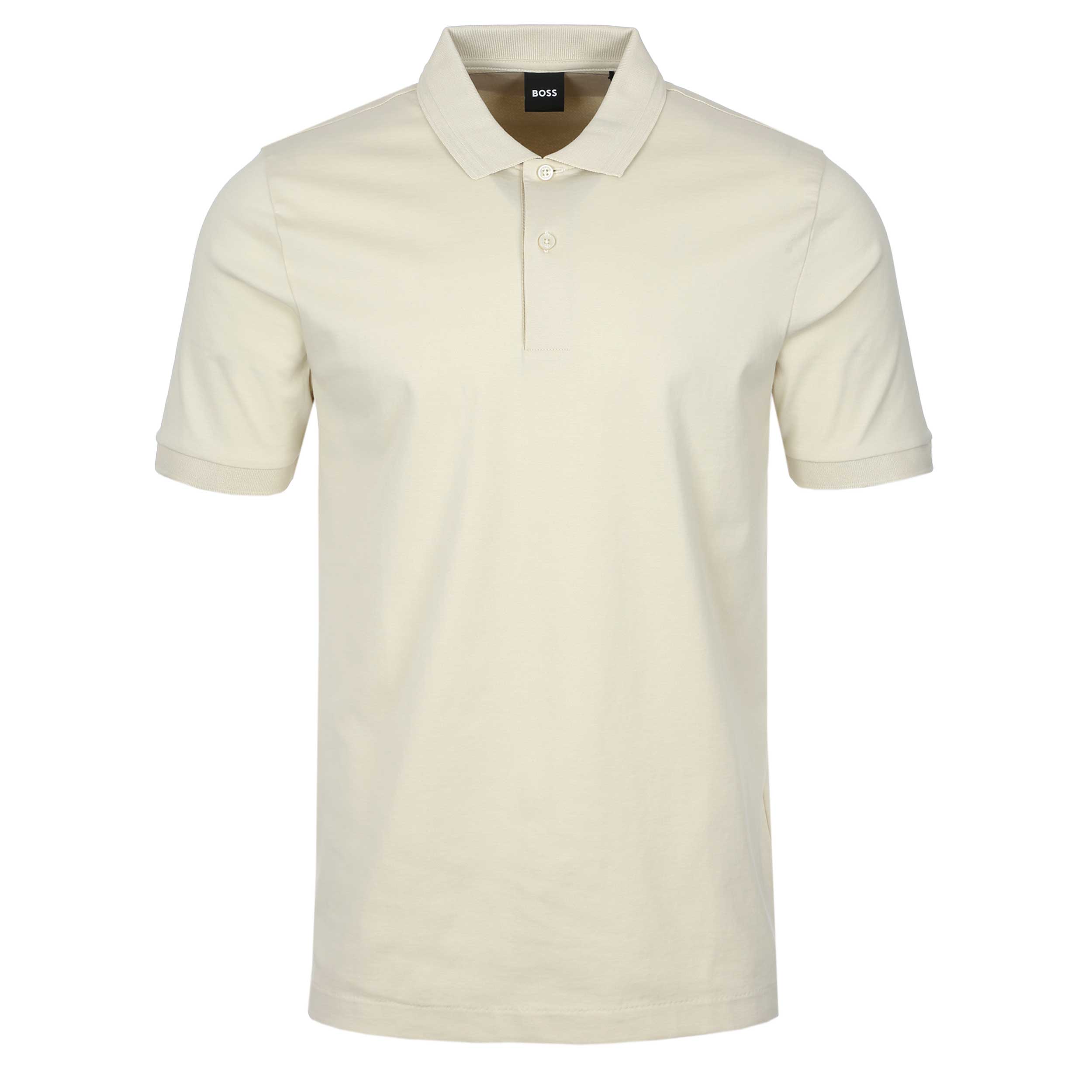 BOSS H Parlay 247 Polo Shirt in Open White