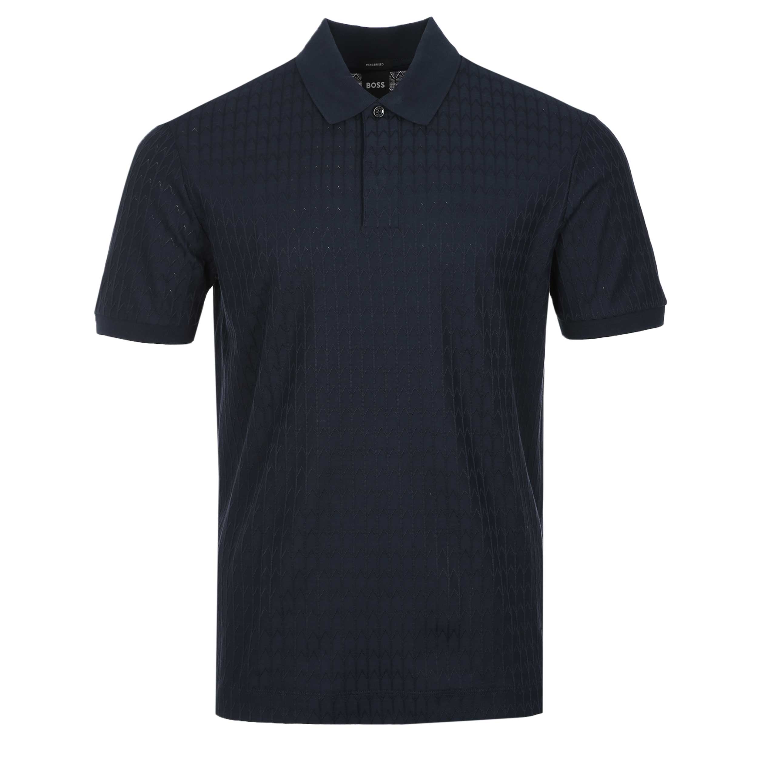 BOSS H Parlay 321 Polo Shirt in Dark Blue