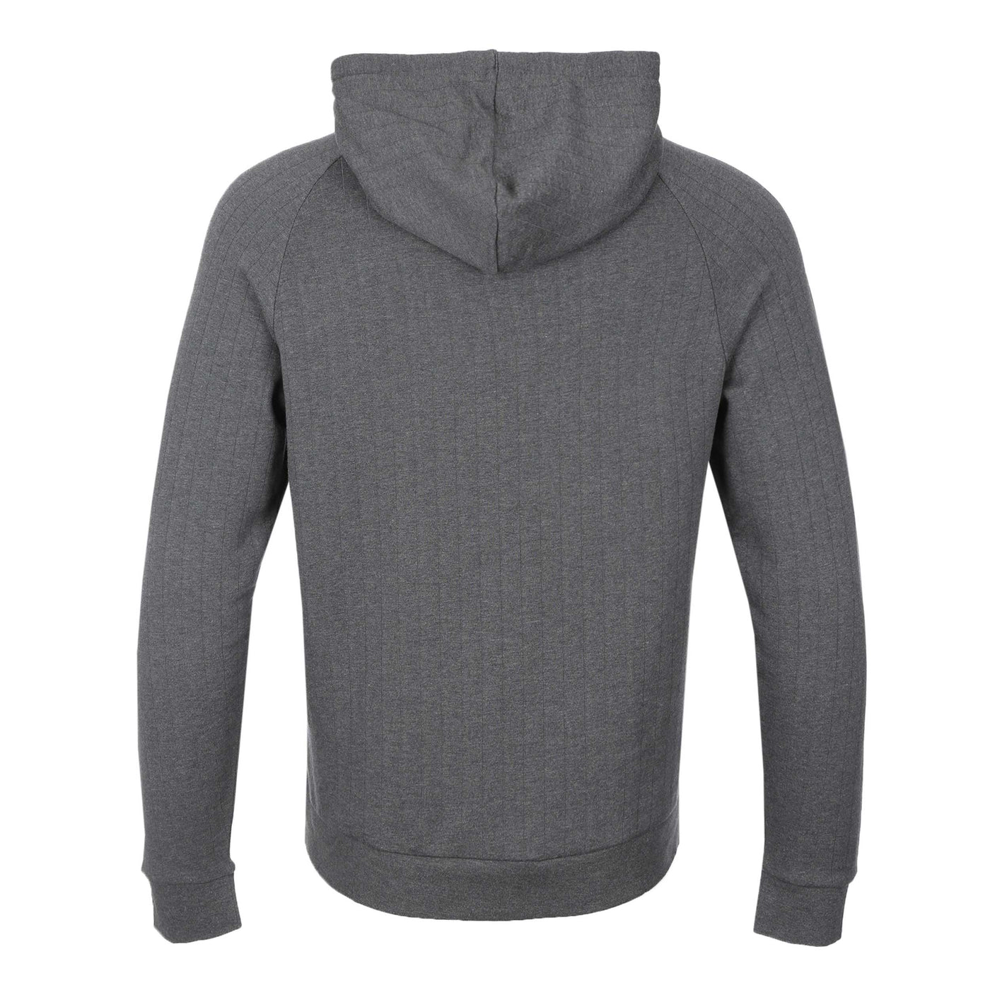 BOSS Heritage Jacket H Hooded Sweatshirt in Medium Grey Back