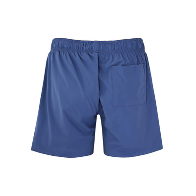 BOSS Iconic Swim Short in French Blue Back