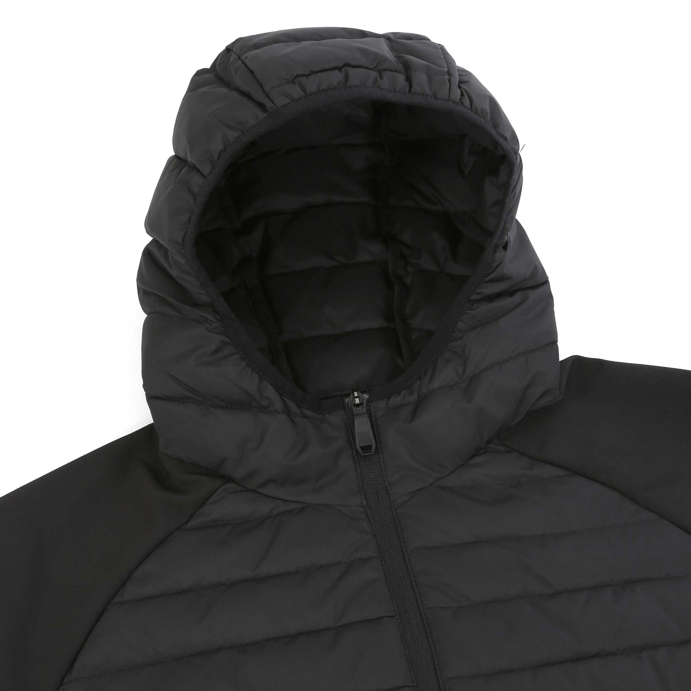 BOSS J Urbanex Hybrid HD Jacket in Black Hood