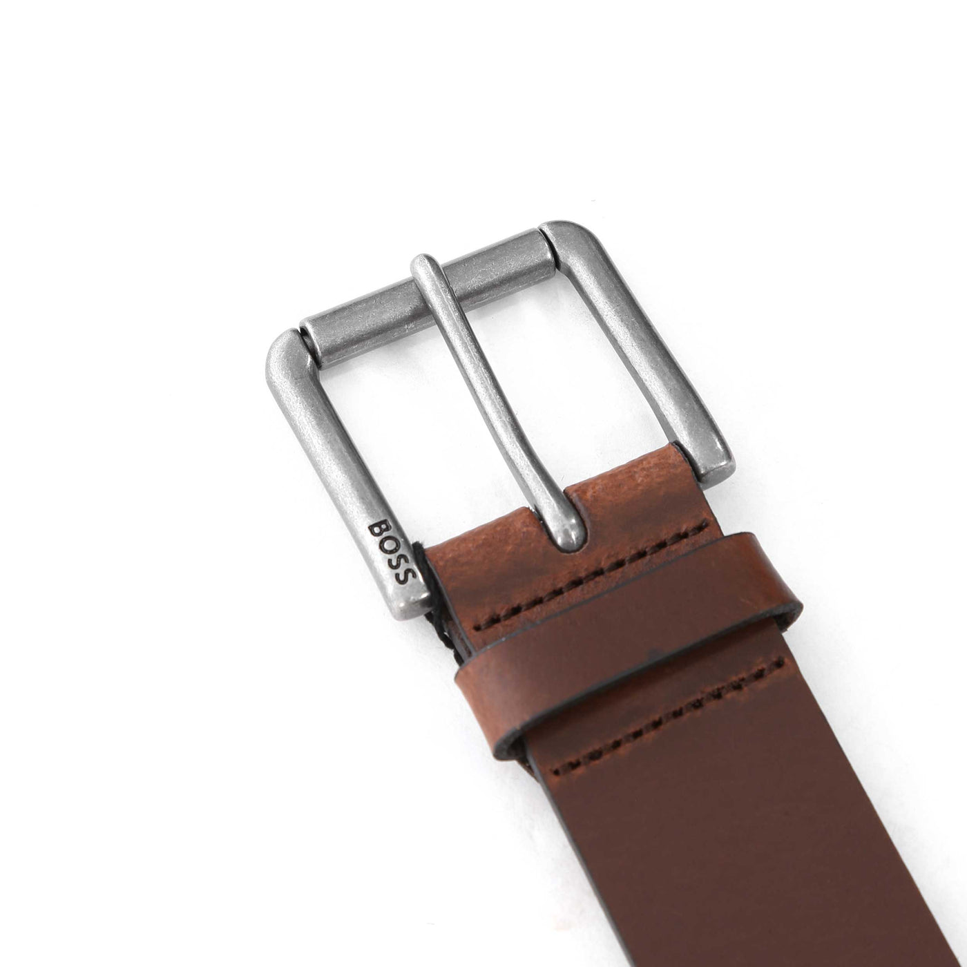 BOSS Joris Sz35 Belt in Dark Brown Buckle