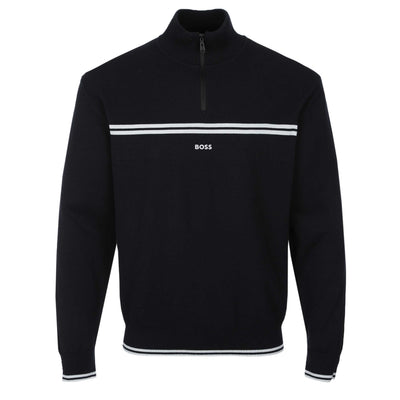 BOSS K Zone QZ Knitwear in Dark Blue