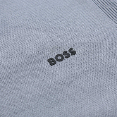 BOSS K_Ever-X_QZ Knitwear in Dark Grey Logo