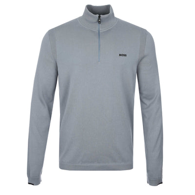 BOSS K_Ever-X_QZ Knitwear in Dark Grey
