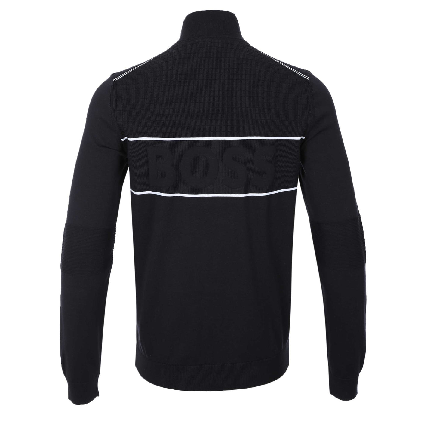 BOSS K_Hydro QZ-1 Knitwear in Dark Blue Back