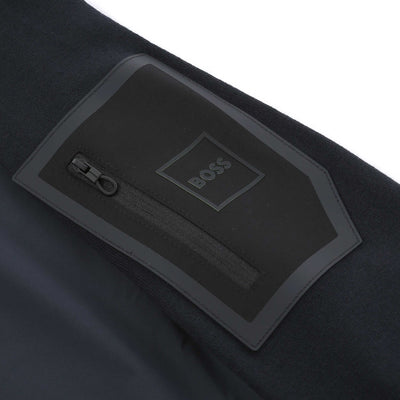 BOSS K_Momentum-X-HY Knitwear in Dark Blue Logo