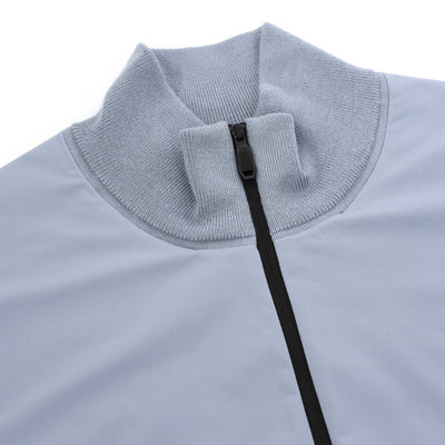 BOSS K_Momentum-X-HY Knitwear in Dark Grey Collar
